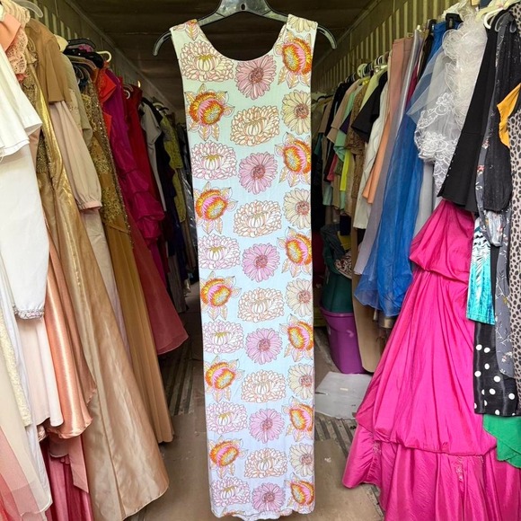 Compañía Fantástica Small – floral sleeveless maxi dress - Picture 1 of 2